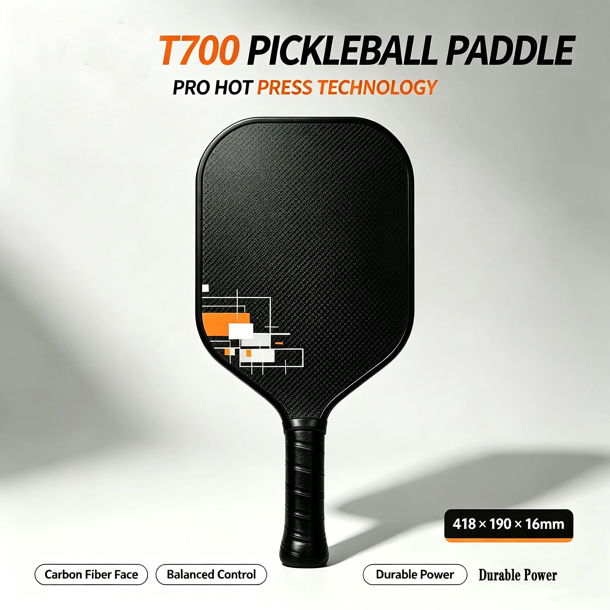 t700-carbon-fiber-pro-pickleball-paddle-professional-paddle-for-men-women-double‑player-use-for-indoor-and-outdoor-sports