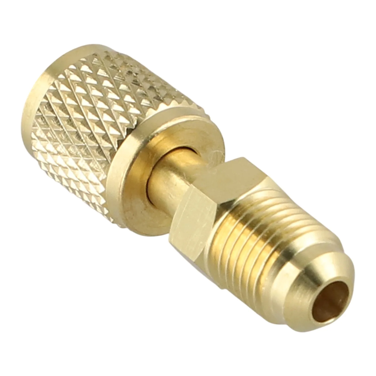 5/16 in Male to 1/4 in Female SAE Brass Adapter Fitting for R32 R410A R22 Applications in For air Conditioning Units