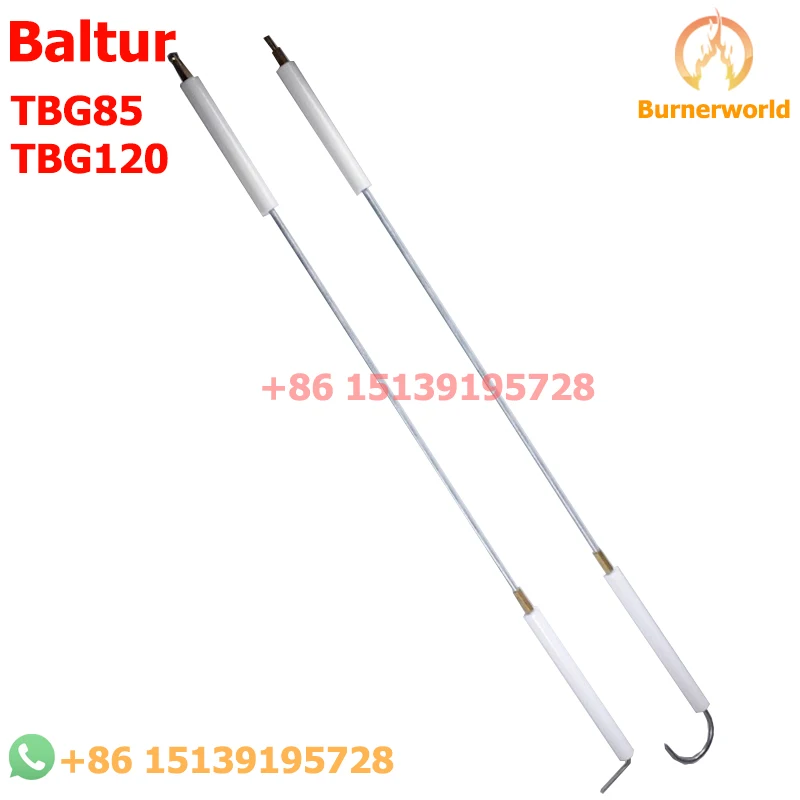 Ignition Electrode for Baltur Burner TBG35/35P TBG45 TBG60P TBG85/120P TBG150/210P Ion Probe  Electrode Detection Probe