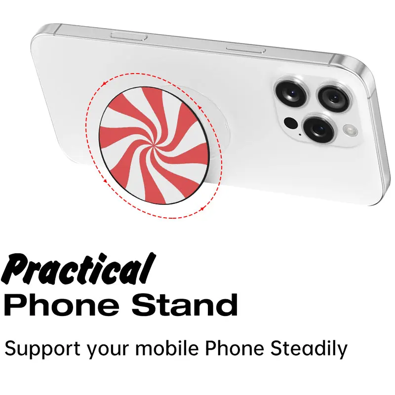 Wysuwane uchwyty do iPhone 17 Air 16 15 14 Pro Max z wysuwaną podpórką i samoprzylepnym uchwytem na telefon — zdjęcie produktu 2