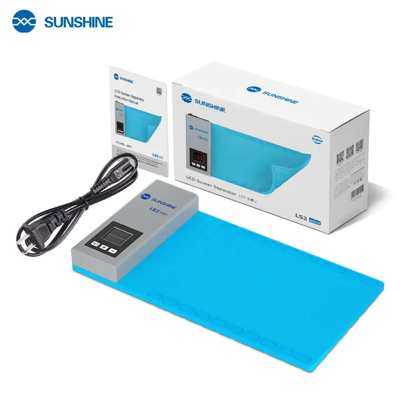 

SUNSHINE LS3 mini LCD Screen Remover Heating Stage Separator Pad For Phone IPad Pad Screens Separation Below 10.5 Inches etc
