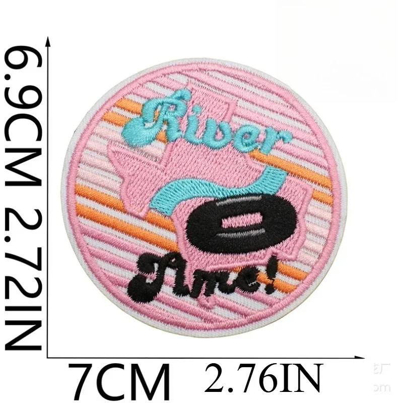 

Western Cowherd Embroidery Cloth Sticker Clothes Decoration Western Girl Computer Embroidery Chapter Boy Ironing Western Style