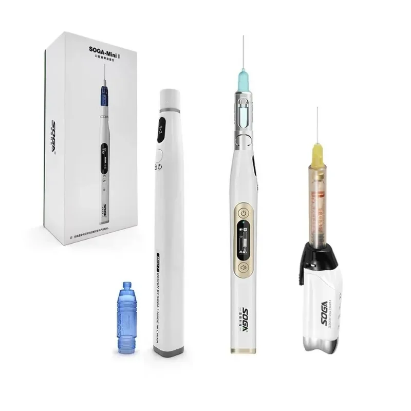 

SOGA Mini I Smart 1 2 Dental Anesthesia Syringe Oral Local Anesthesia Painless Pen Drug Booster Suction Syringe Device