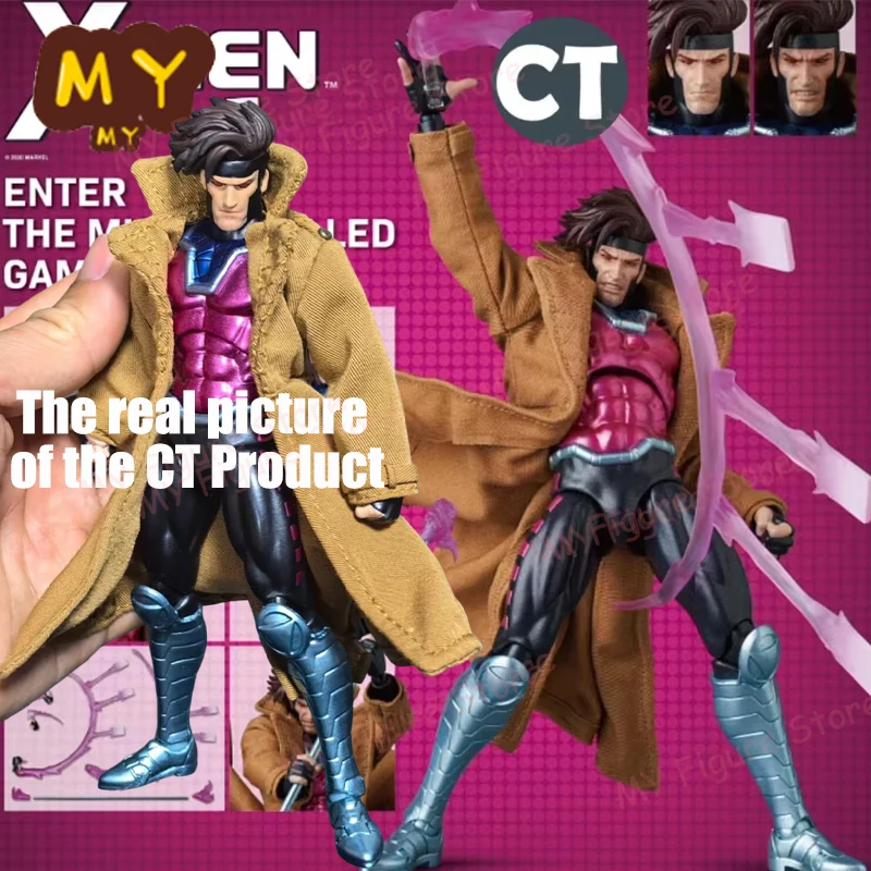 

New CT Toys Gambit Figure SHF Mafex 131 X-Men Wolverine Action Figure PVC Statue Model Figurine Kids Toy Customized Gifts