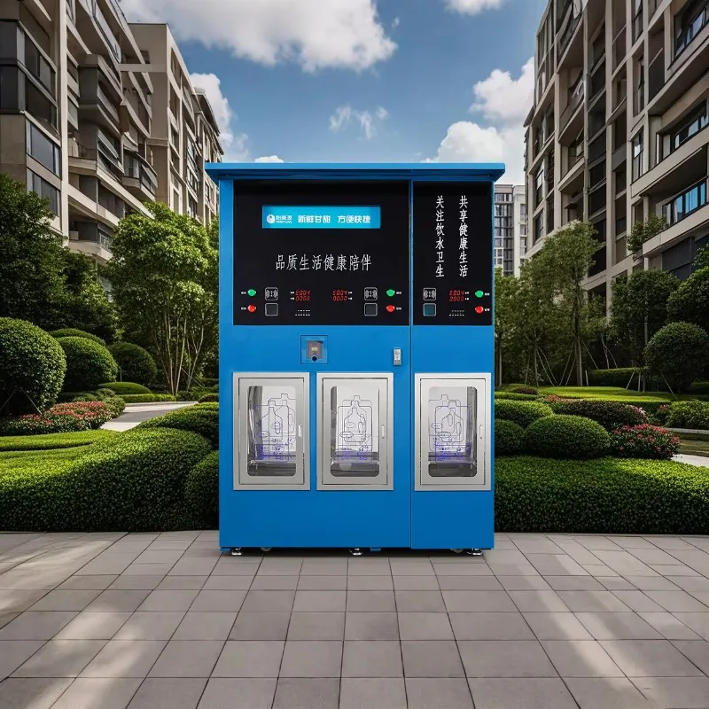

Automatic Rural Community Direct Drinking Water Dispenser Coin Credit Card Payment Specific Scanning Code Vending Machine SDK