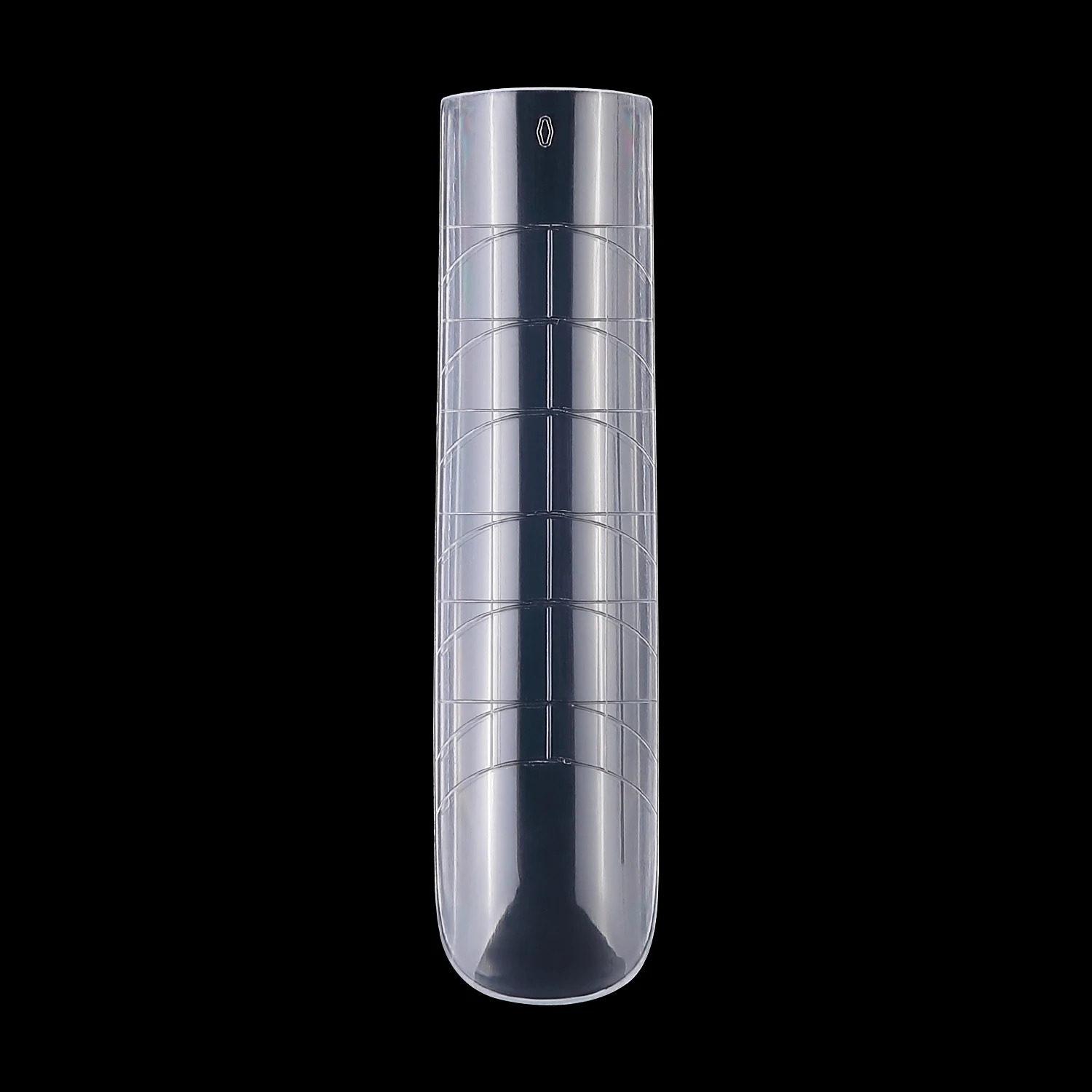 120pcs Fake Nail Bamboo Quick Extension Tips Reusable Polygel Nails Form With Scale Uv Gel Polish Mold