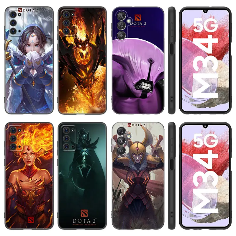 Game Dota 2 Case For Samsung M30 M31 S Note 10 Lite 20 Ultra M04 M13 M32 4G M14 M33 M34 M42 M52 M53 M54 5G M11 M12 M21 M22 M51