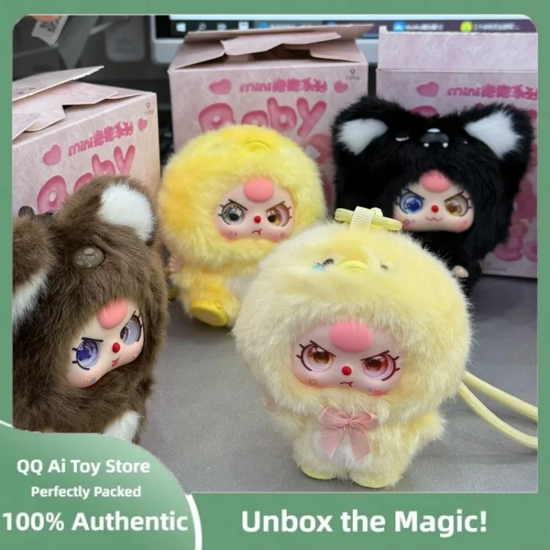 Nowa Seria Mini Embrace dla Niemowląt, Winylowa Figurka Niespodzianka w Pudełku Blind Box, Kawaii Winylowa Lalka z Twarzą, Figurka Anime, Zabawka, Prezent Urodzinowy dla Dziewczynki
