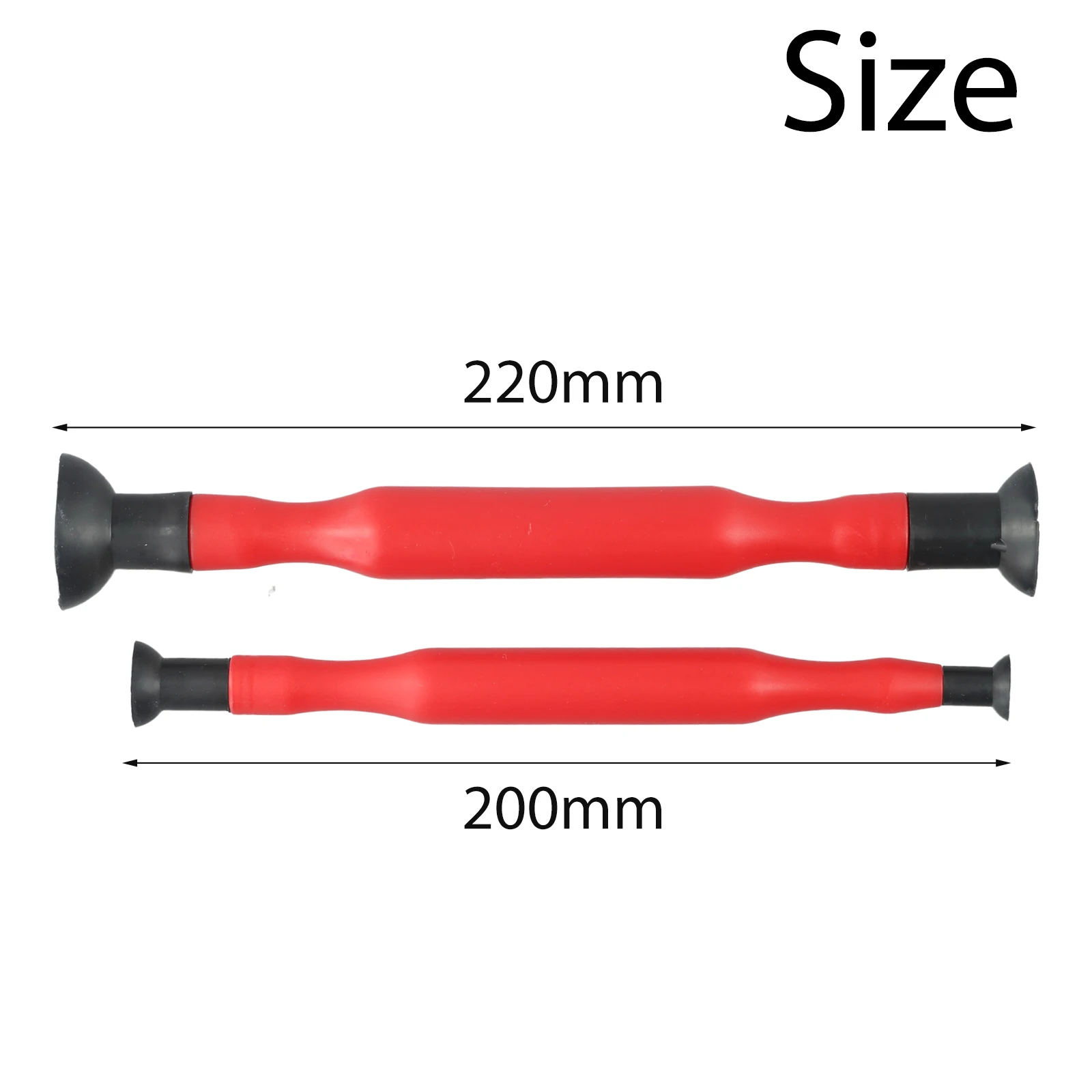 2pcs Valve Lapping Sticks Grip With Suction Cup Cylinder Engine Dust Grinding Tool Valve Grinding Rod Jig Parts