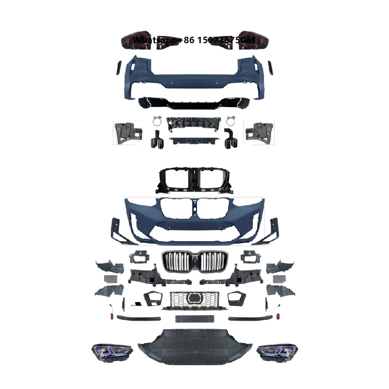 

X3 G01/08(18-21) Upgrade to X3M(2022+) old to new Body Kits Change Lamps for 2018 2019 2020 2021