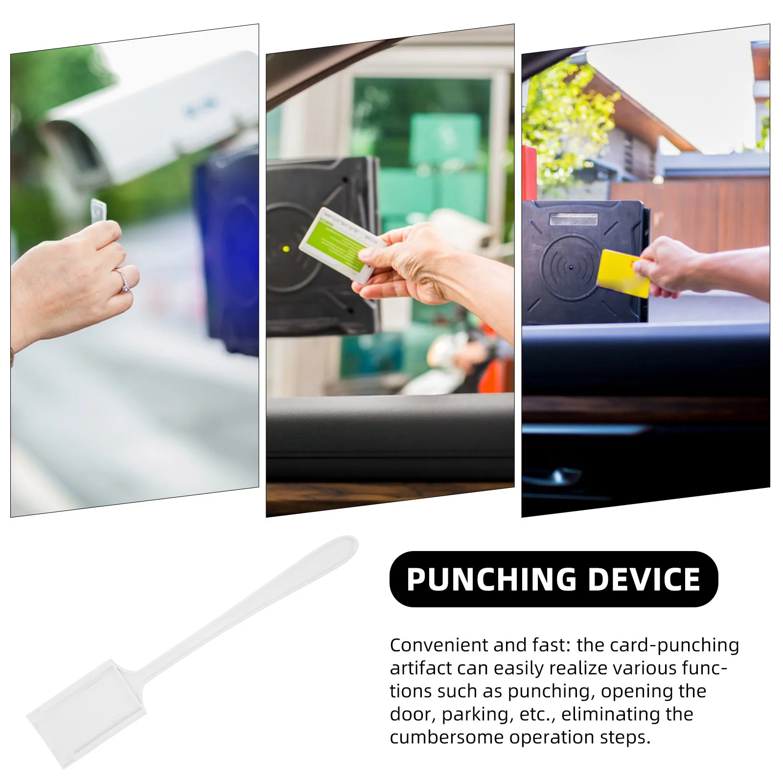 Card Swiping Device for Easy Door Access and Parking Efficient Secure Tool for Security Booths Residential Areas