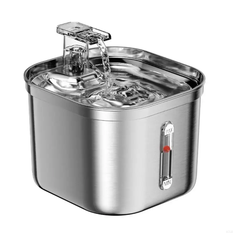 

97QD 2.20L Electric Cats Water Dispenser Automatic Pet Watering Bowl Drinking Fountain