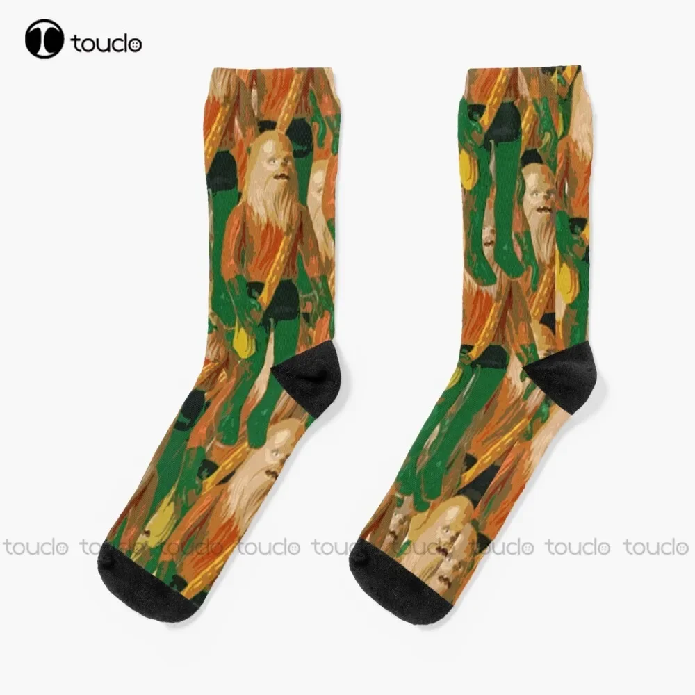 Chewbaquaman Collage Socks Ankle Socks Men Christmas Gift Unisex Adult Teen Youth Socks Custom 360° Digital Print Women Men