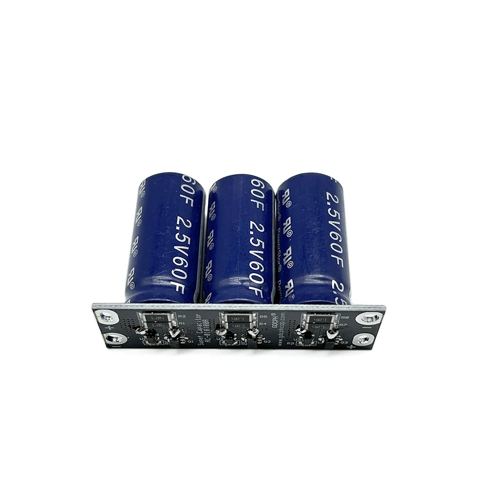 

1Set Powerstor 7.5V20F Supercapacitor Automobile Rectifier Module 2.7V60F Super Capacitor Backup Power Supply Large Capacity