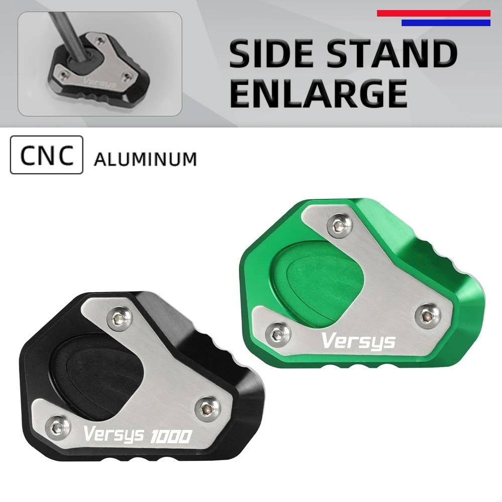 

Kickstand Extension Plate For KAWASAKI VERSYS 1000 Grand Tourer 2015-2017 2018 2019 2020 2021 2022 023 2024 Side Stand Enlarger