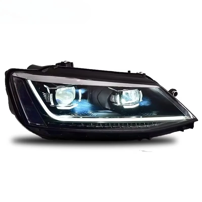 For Jetta Headlight Headlight 2012-2018 MK6 LED Projector Lens Animation Dynamic signal Headlight Drl Auto Parts
