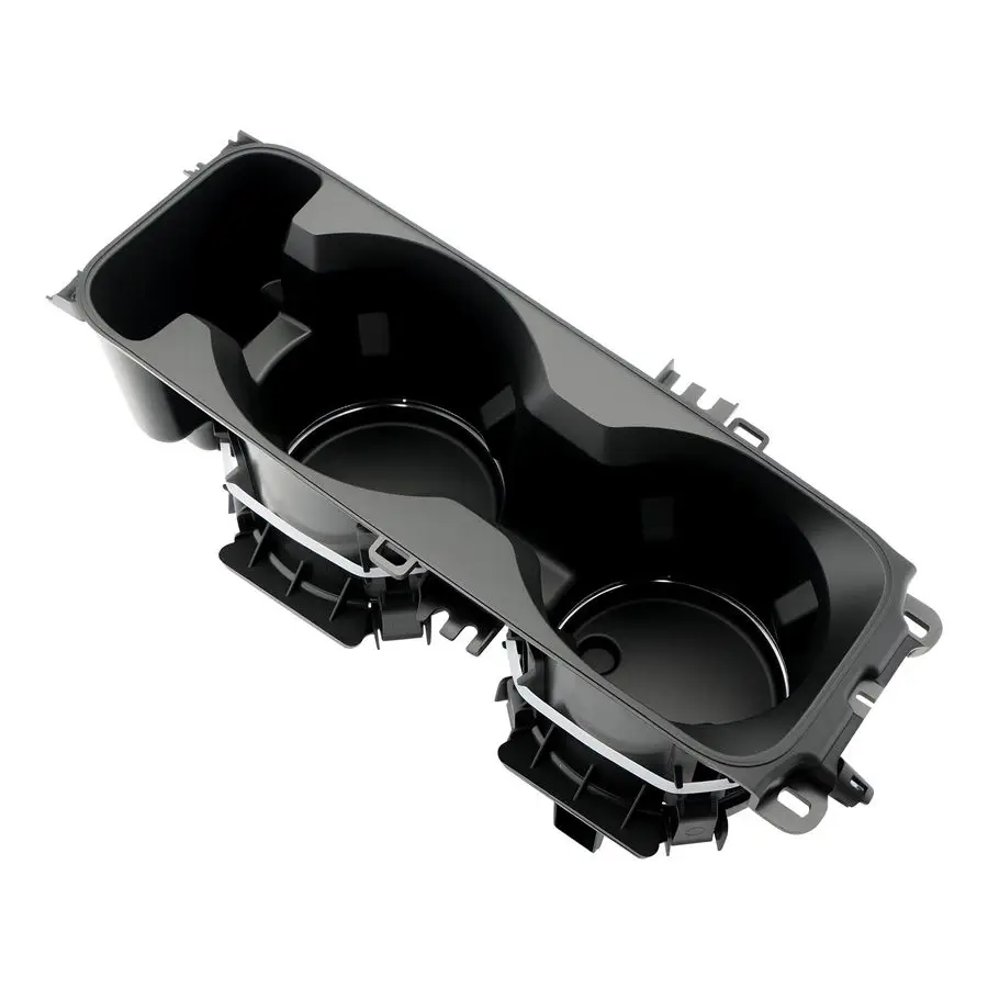 

Cup Holder with Light Strips, Compatible with 20202025 Ford Explorer with Wireless Charging, Center Console Front Seat Dual Cup