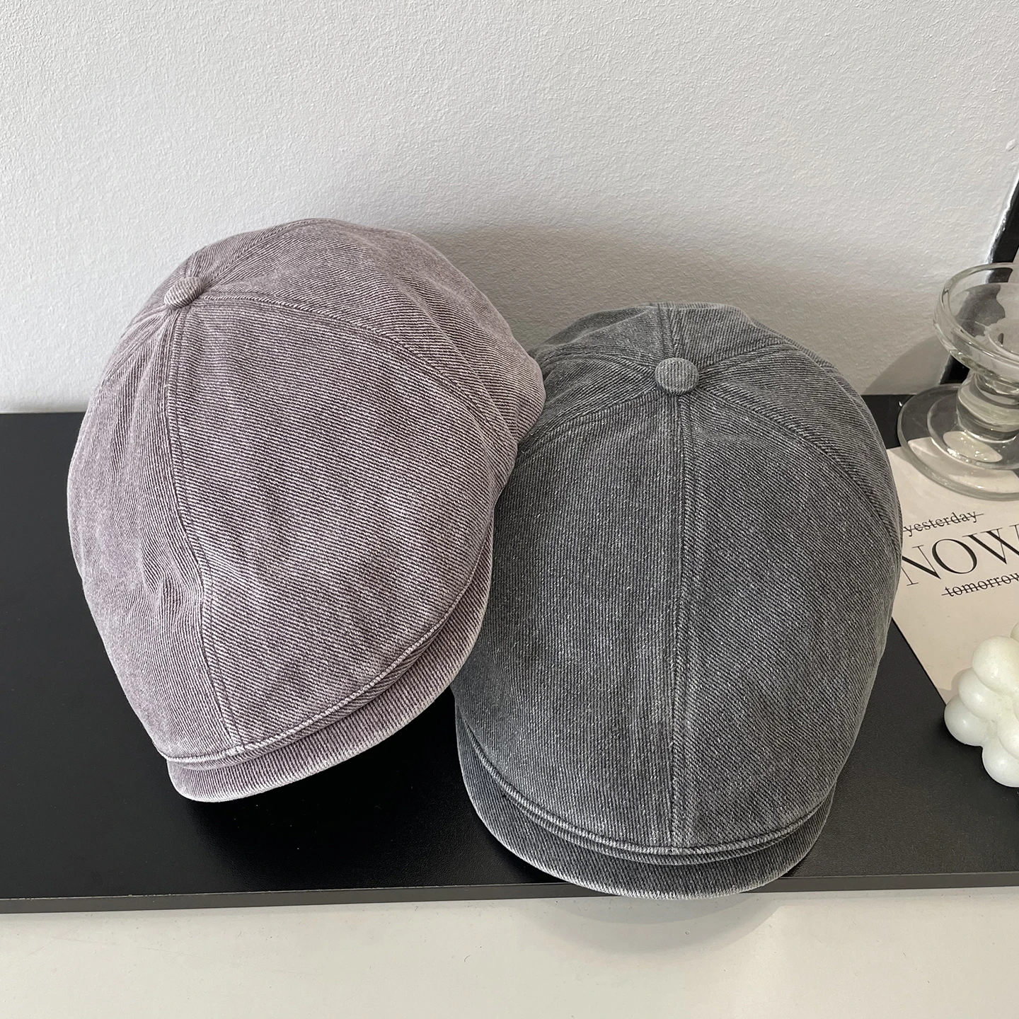

Retro forward hat fashion out of the street versatile casual soft top cap men