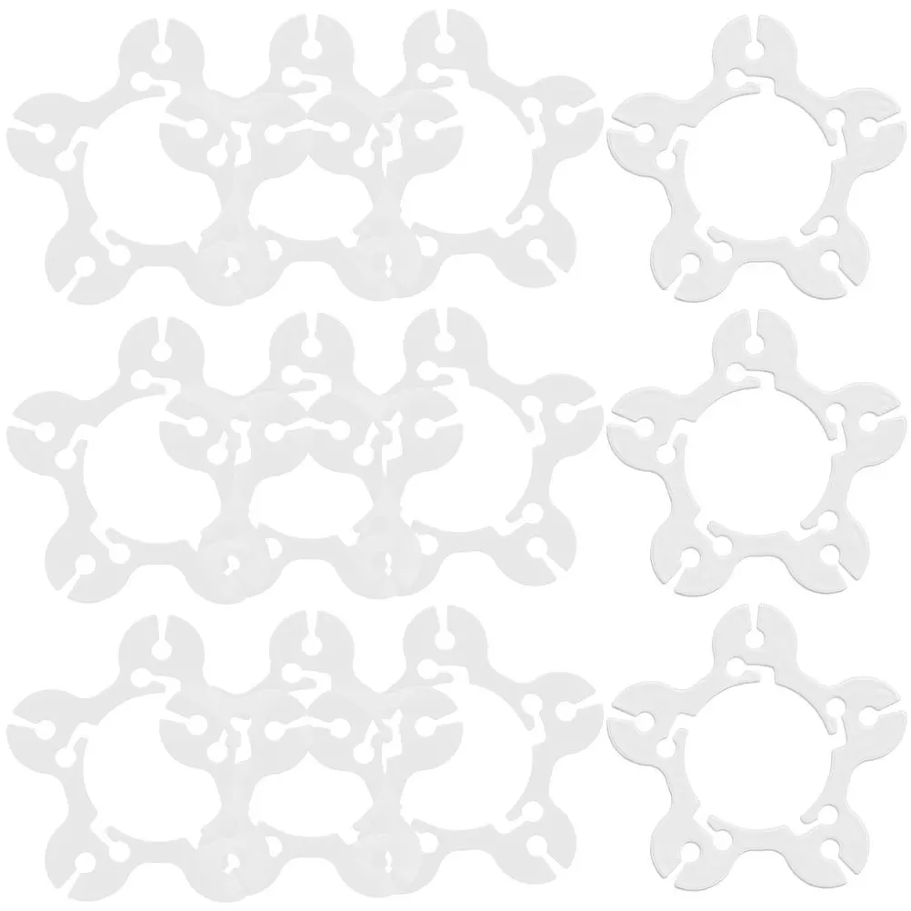 50 قطعة مقاطع حلقة أبازيم ديكور بالون الدائري لمستلزمات الحفلات حلقات قوس البالونات عيد ميلاد الزفاف ديكور المشابك #3