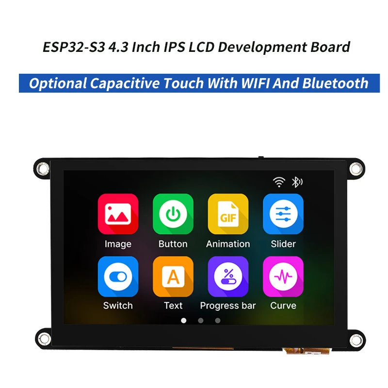 

ESP32-S3 4.3 Inch IPS LCD Development Board Display Module With WIFI And Bluetooth Optional Capacitive Touch