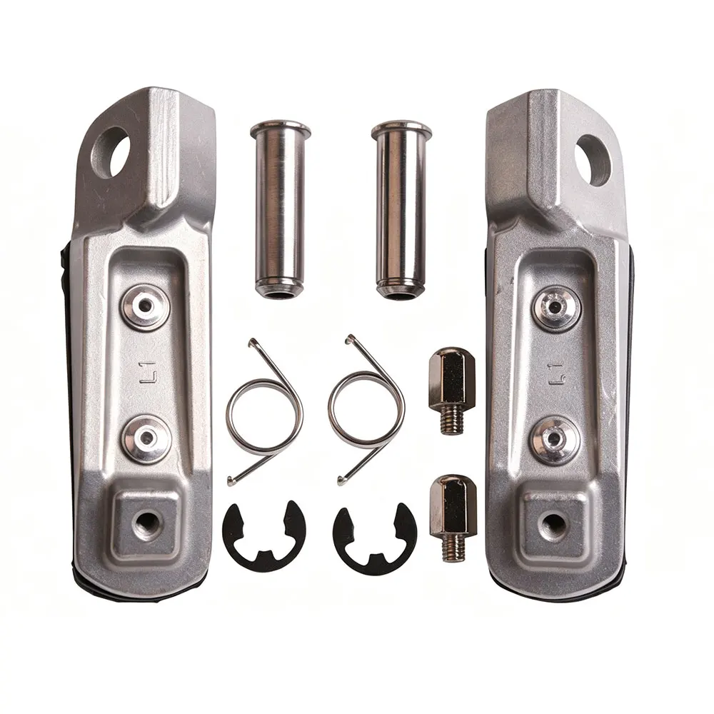 New Motorcycle Front Footrests Foot Pegs For KAWASAKI ZRX400 ZRX400 ZRX1100 ZRX1200 EX250 NINJA 250R Z750 Z1000 ZZR1100 ZX9R