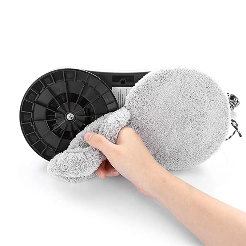 Pano De Limpeza De Janela Robô Elétrico, Aspirador De Pó, Lavadora De Limpeza, 12Pcs