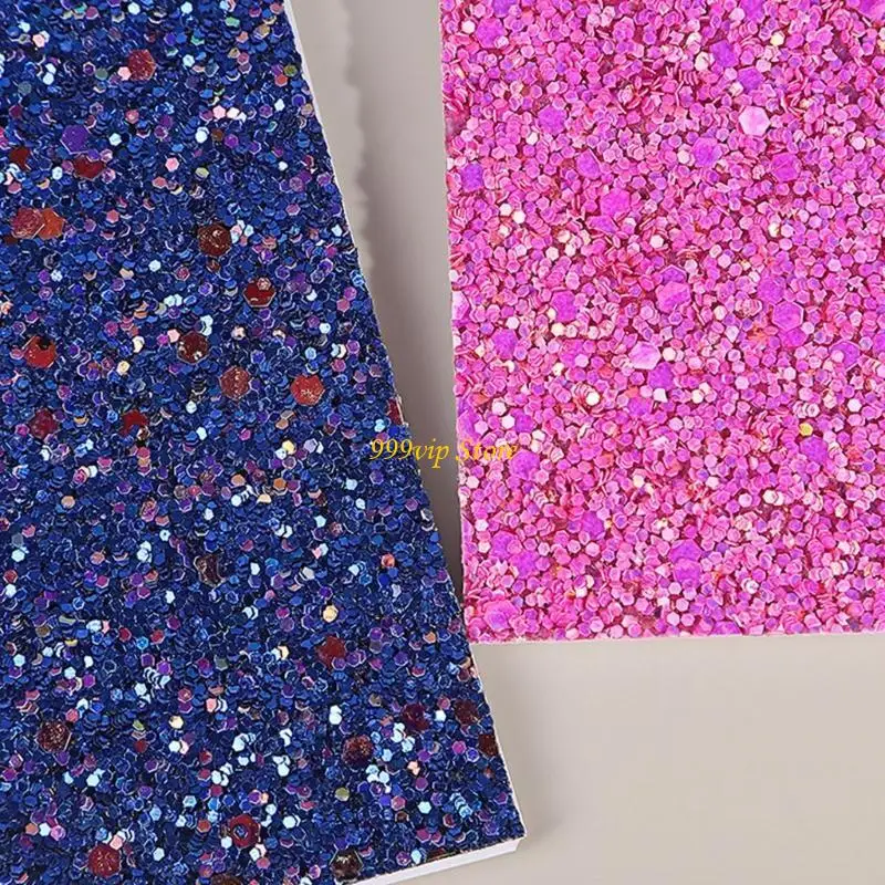 C90C -Taschennotenpads mit 20 Blättern unbegrenzter Sketchpad farbenfrohe Paillettenabdeckungen