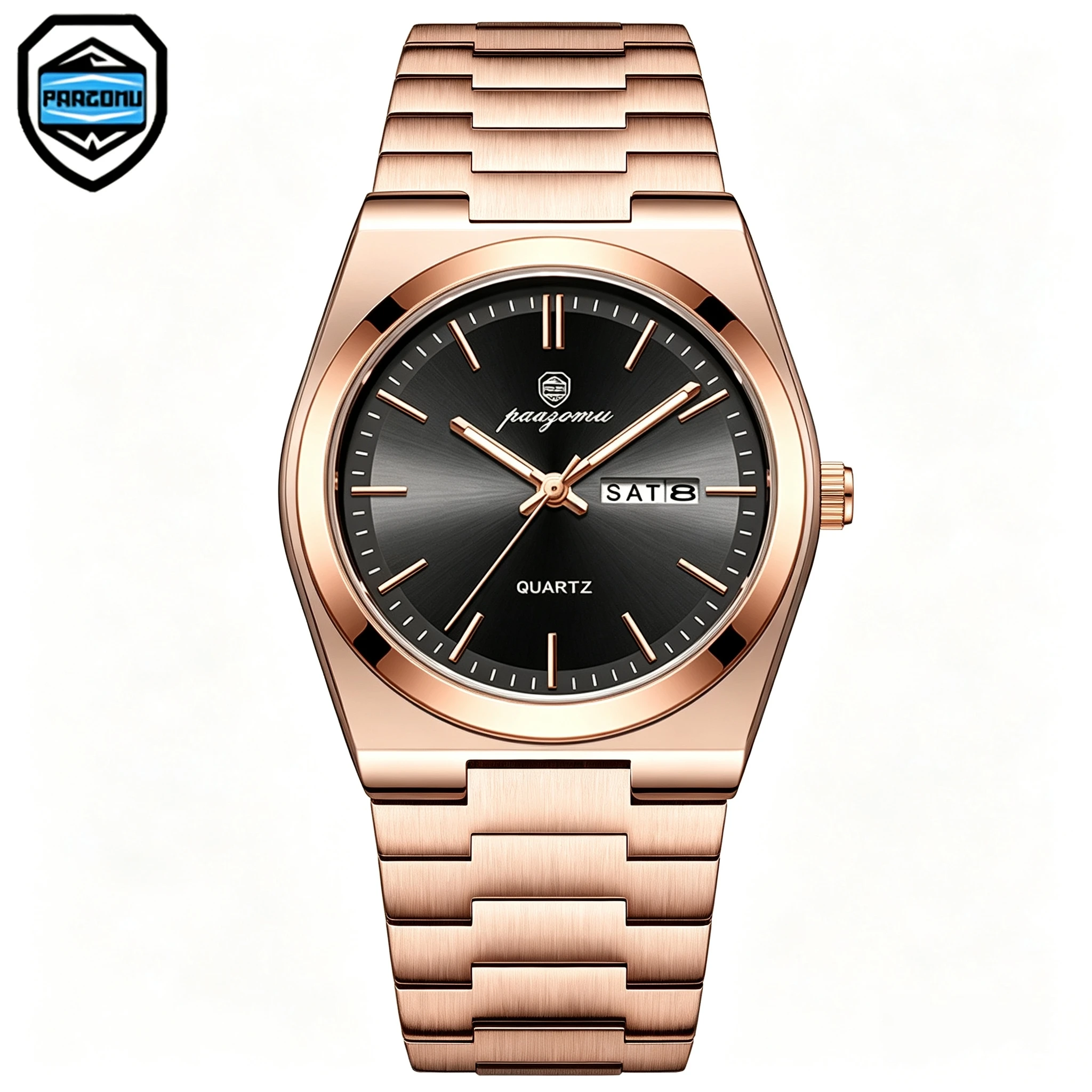Minimalist Waterproof Quartz Watch, Unisex