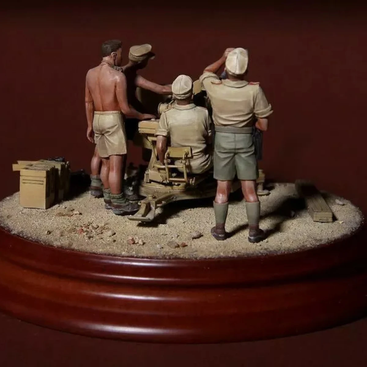 

1/35 Resin figure unpainted model Kit, German Soldier (4 persons), unassembled and unpainted GK, 803R