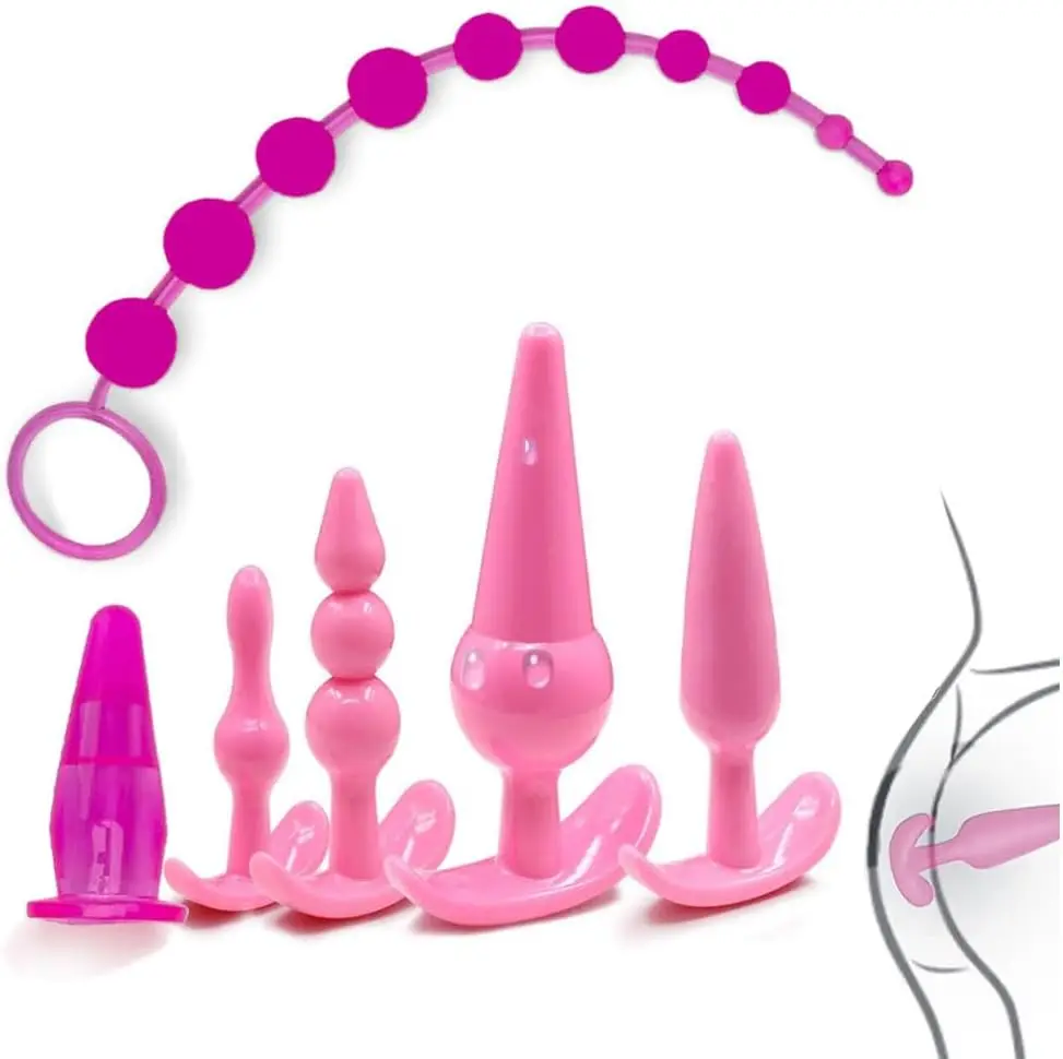 

Erotic Toys Silicone Anal Butt Plug Training Set Anal Sex Toys Plug Expansion Stimulation Butt Plug Anal Trainning for Couples