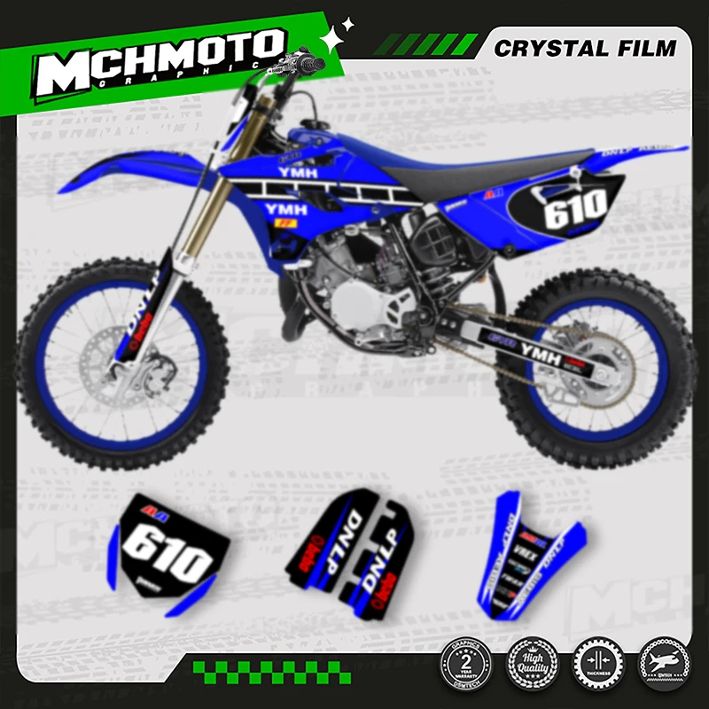 

MCHMFG For YAMAHA 2015 2016 2017 2018 2019 2020 2021 YZ85 Motorcycle Decal Stickers Kits