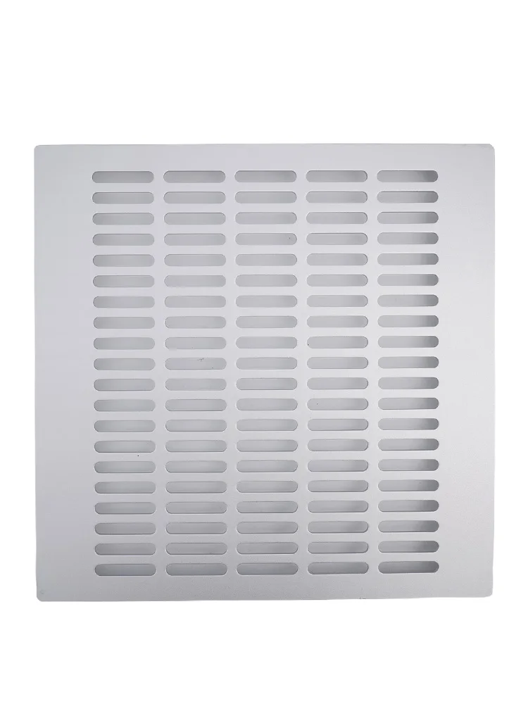 300/400mm Wide Aluminum Alloy Air Vent Perforated  Sheet Web Plate  Ventilation Grille  Vents For Cabinets Wardrobes