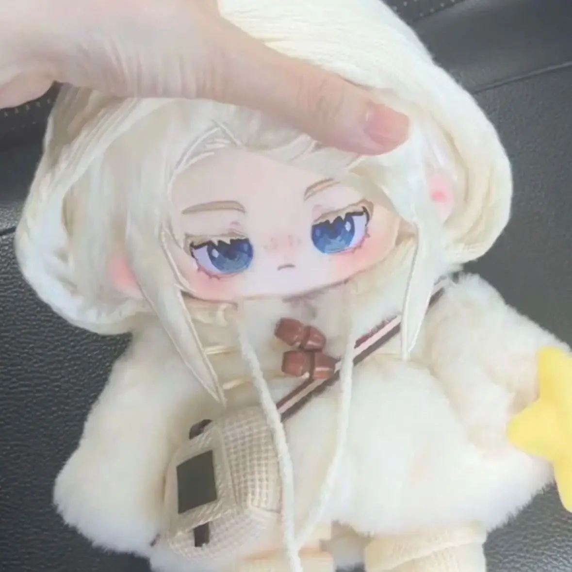 

20cm Game Genshin Impact Freminet Stuffed Plush Kawaii Cosplay Figure Soft Plush Doll Body Dress Up Cotton Doll Toys for Kids