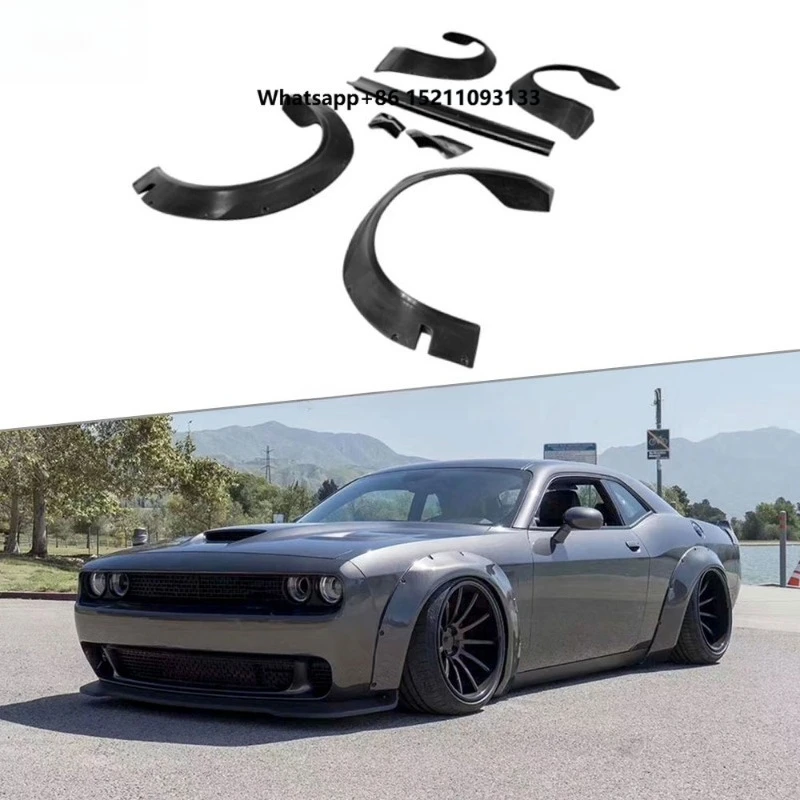 Top Quality Car FRP Wide Body Kit Wheel Arch Eyebrow Stripe Car Wheel Modling Trims