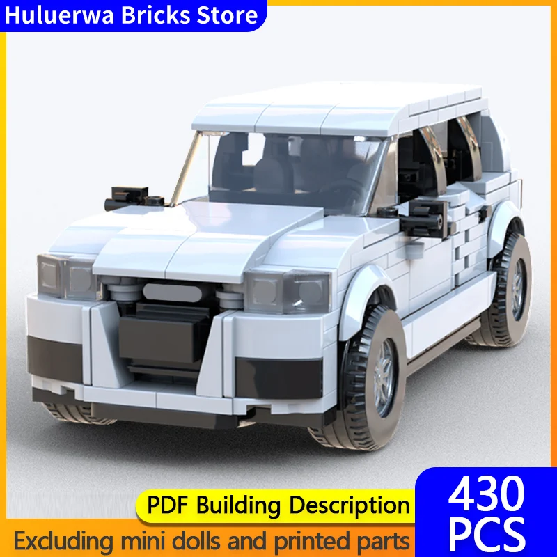

Модель скоростного гоночного автомобиля MOC, строительные кирпичи Q7, роскошный внедорожник, модульная технология, детские праздничные подарки, сборные игрушки