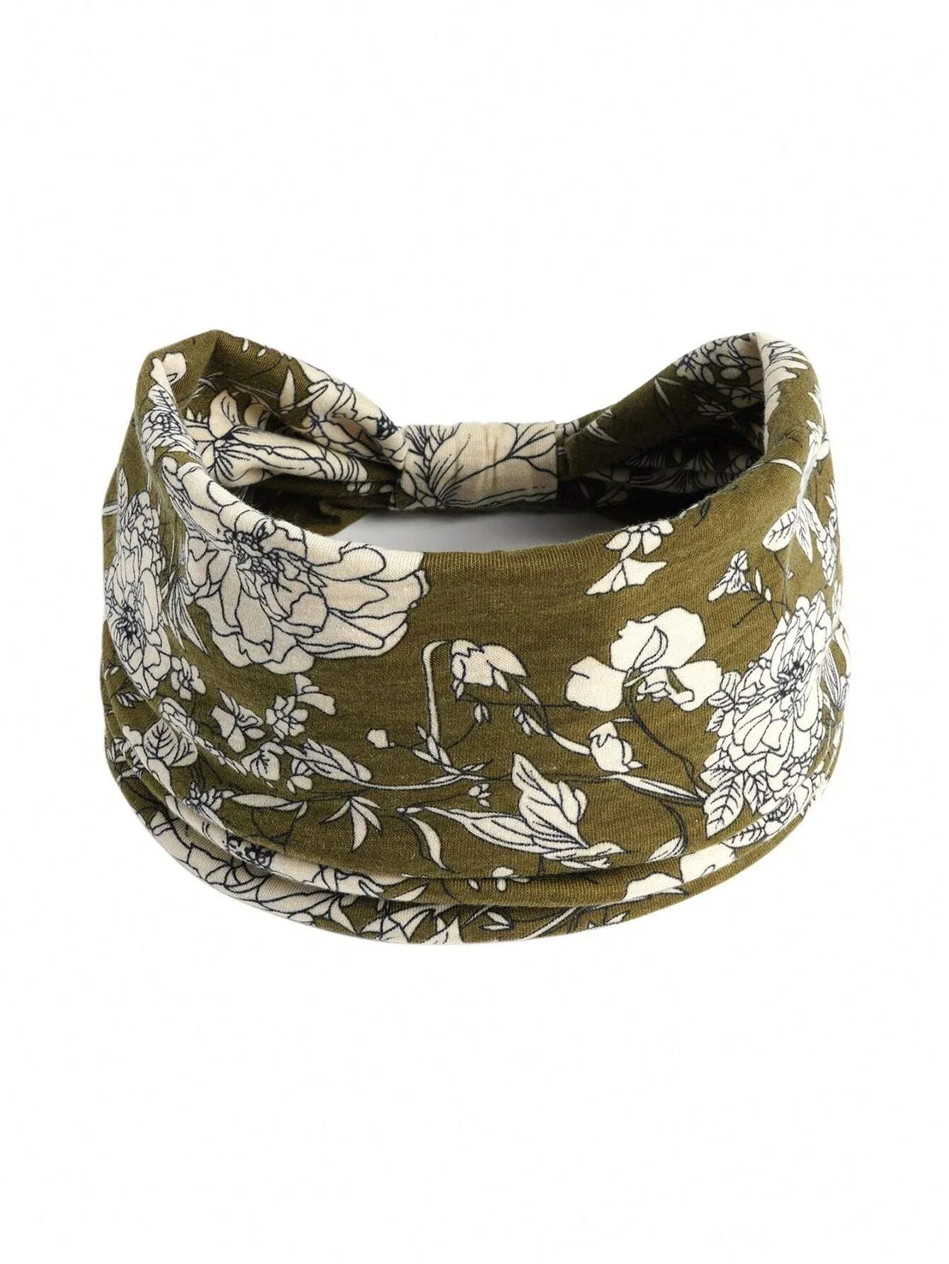 Floral Print Hair Band  For Summer