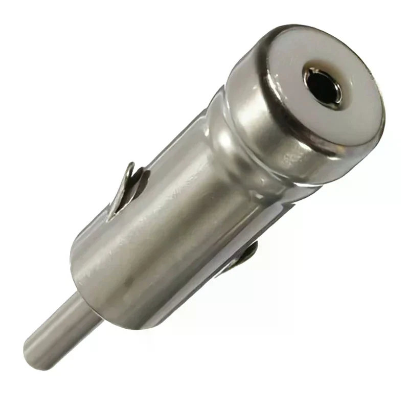 راديو السيارة هوائي هوائي محول اقناع LCD مهايئ لشاشة DIN جاك أنثى إلى ISO التوصيل ذكر موصل الزاوية اليمنى #6