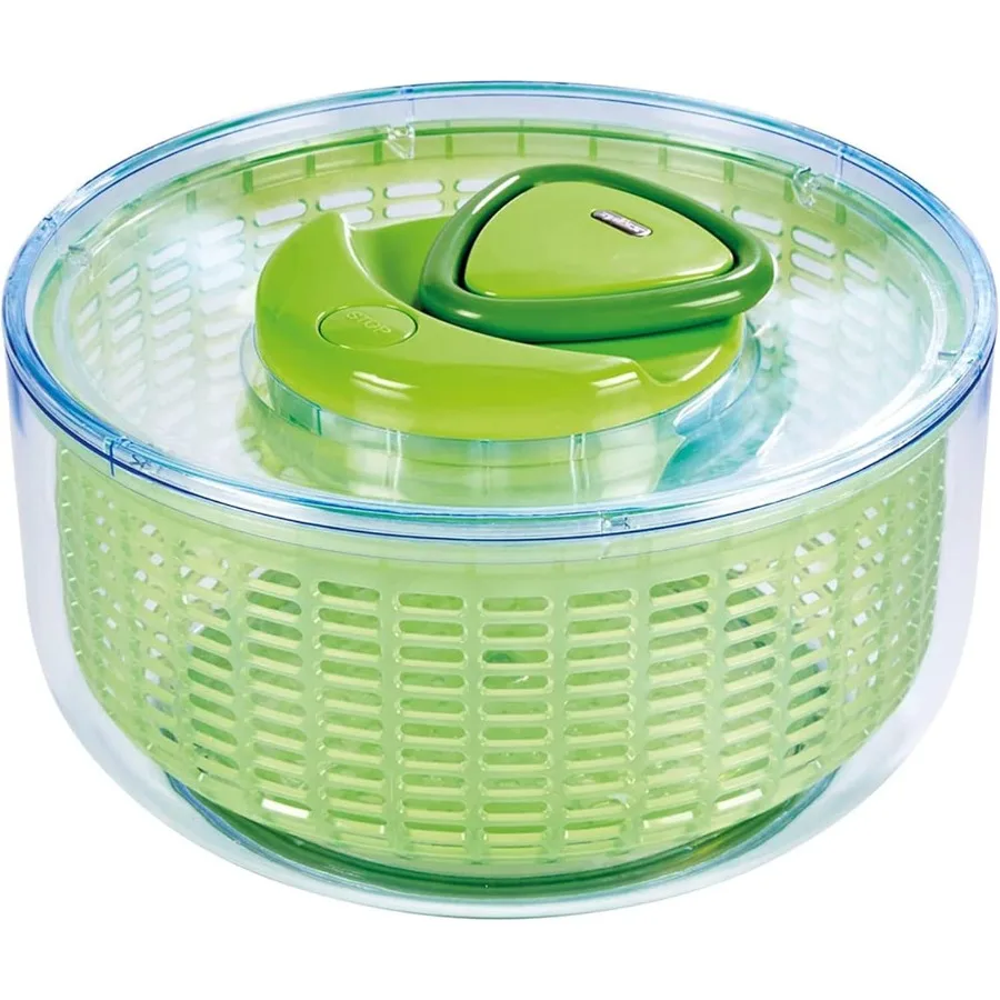 

Large Capacity Salad Spinner with Easy Spin Technology for Efficient Water Removal in Kitchen Prep BPA Free Design Ideal for Fr