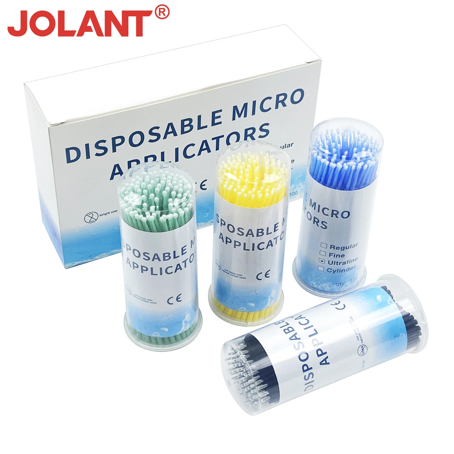 JOLANT Dental Micro Applicators Cotton Swab Stick Mascara Wands Disposable Micro Brush Teeth Oral Materials Dentistry Supplies