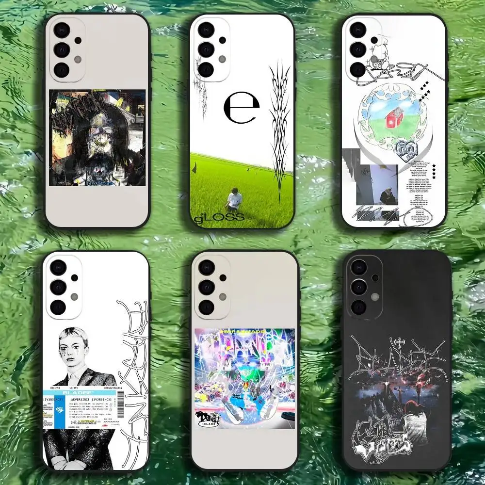 

Singer Bladee 333 Albums Phone Case For Samsung S25,S24,S21,S22,S23,S30,Ultra,S20,Plus,Fe,Lite,Note,10,9,5G Black Cover