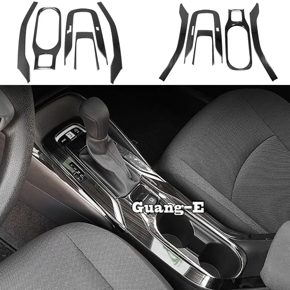 Gear Shift Box Water Cup Holder Cover Trim For Toyota Corolla Altis 2019 2020 2021 2022 Car Accessories Interior Decoration