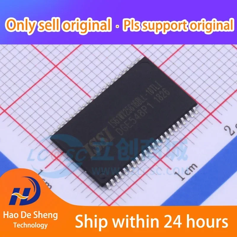 

10 шт./лот IS61WV25616BLL-10TLI IS61WV25616BLL TSOPII-44 новый оригинальный на складе