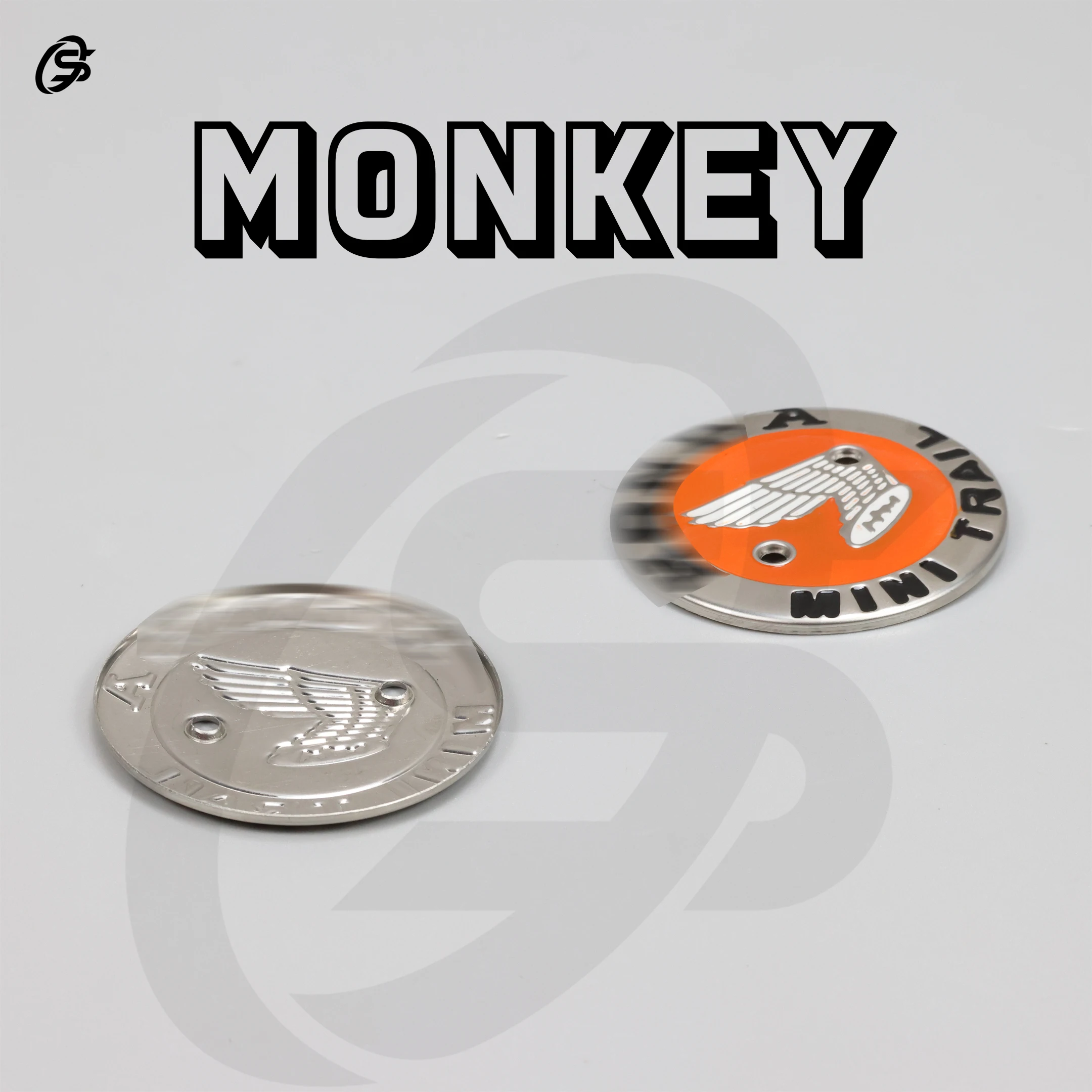 Fuel Tank Emblems Monkey Z50 Gas Tank Logos Oil Box Emblems Motorcycle Accessories Z50 Parts