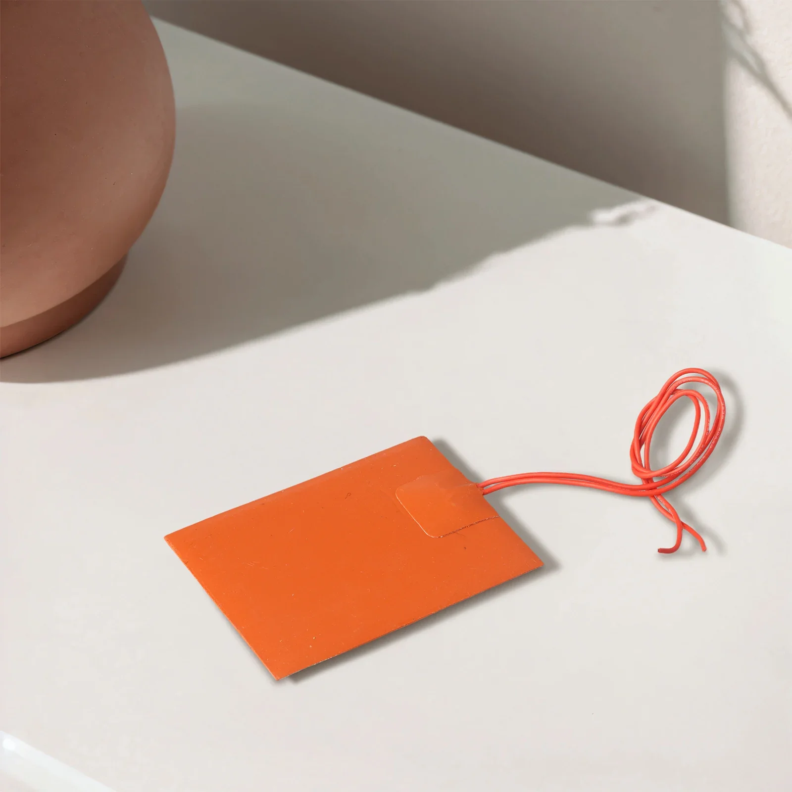 Tapete aquecedor de borracha de silicone aquecido almofada de aquecimento para cama de impressora 3d flexível à prova d80água 80x100mm venda de alta qualidade