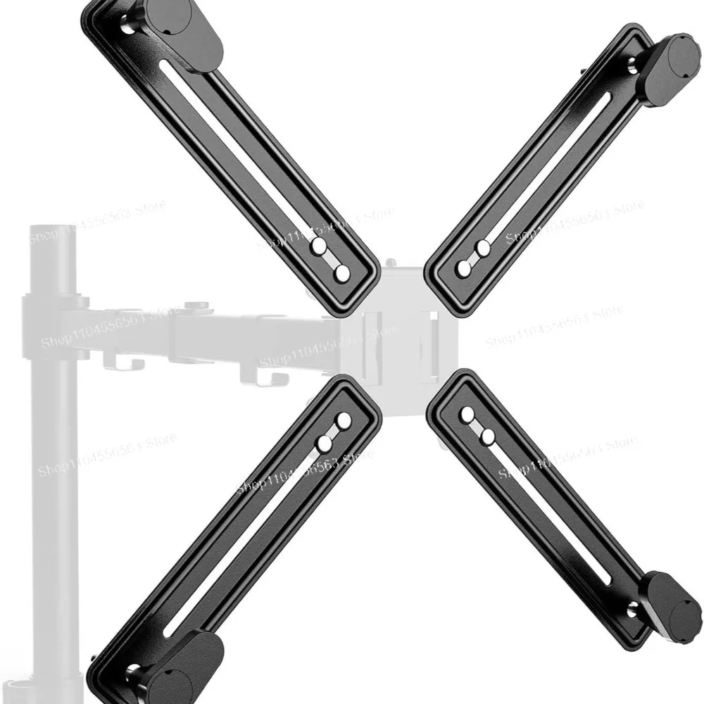 Non-perforated Display Universal Bracket Rod Punching-free Accessory Backless Conversion 22 24 27 Inches