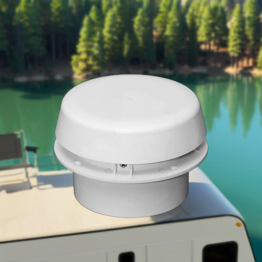 

12V Powered Van Roof Fan Axial Ventilation Mushroom Head Shape Round Outlet Vent For Homes Travel Caravan DC Electric Current