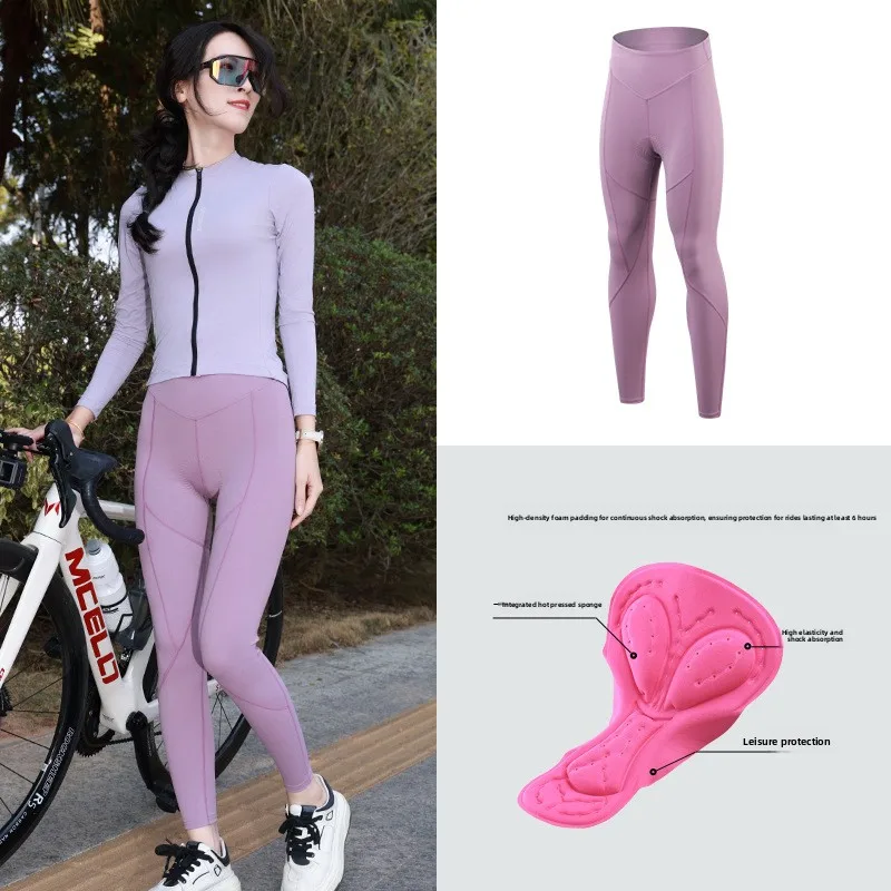 

Узкие велосипедные брюки женская с высокой талией весна-лето с тонкой губкой