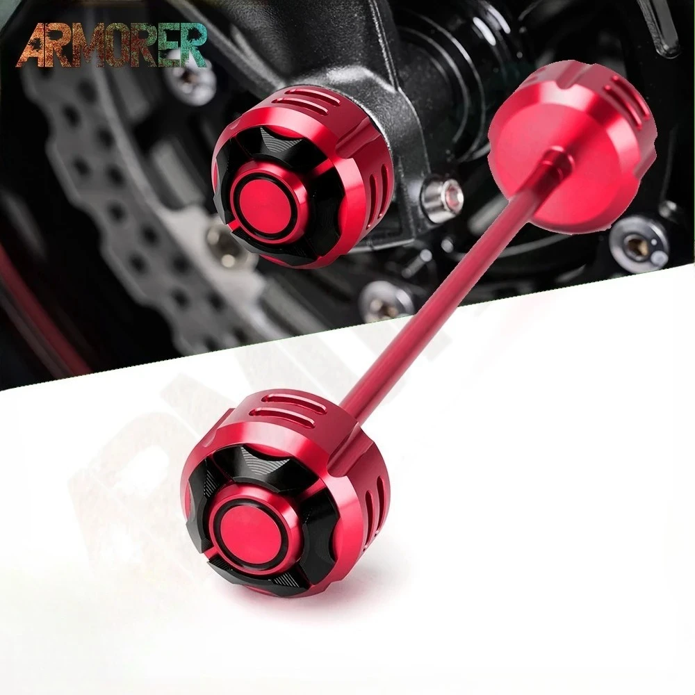 

z900 Front Axle Fork Crash Sliders Wheel Protector Motorcycle Accessories For Z 900 Z900RS Z 900RS Z900 RS 2017 - 2022