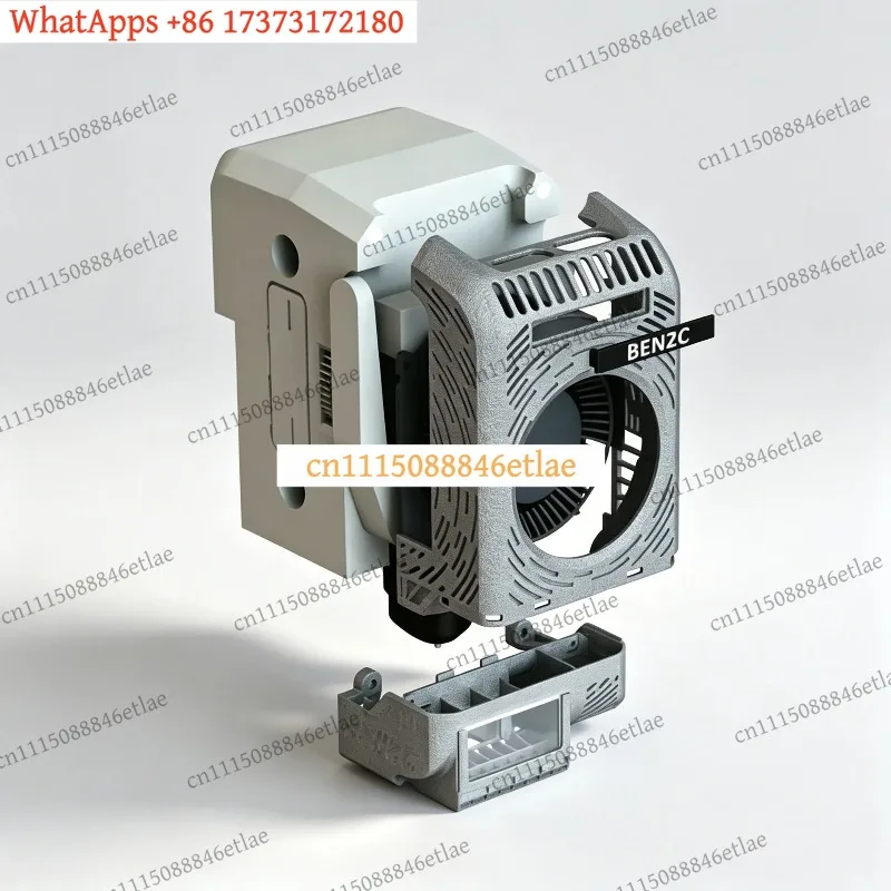 k3 BEN2C Cooling Fan Duct for 3D Printer, Airflow Guide Replacement Part Compatible for Bambu Lab P2S / P2 Series
