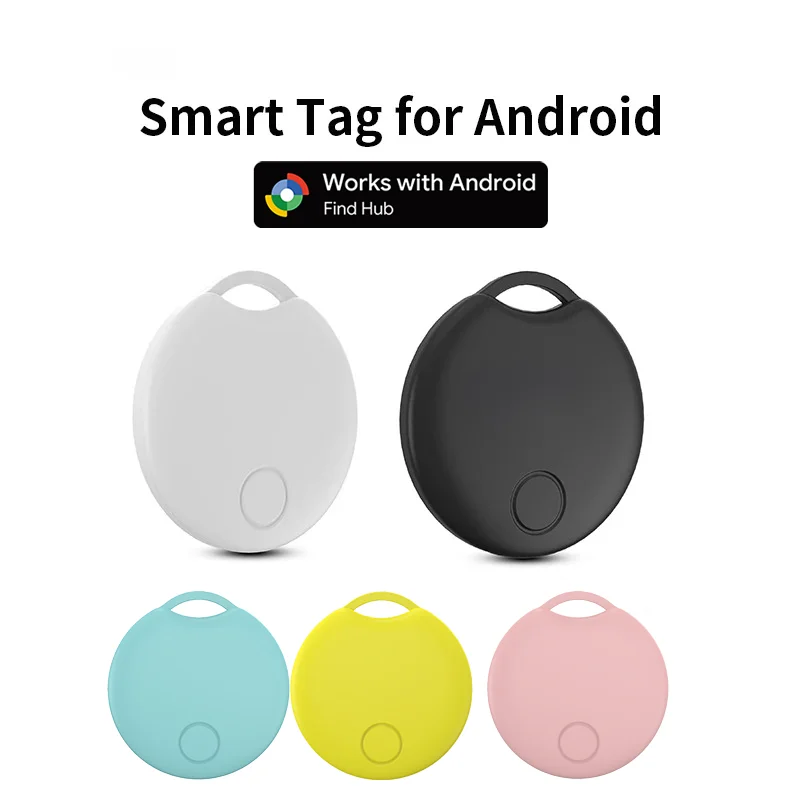 

New Smart GPS Tracker for Android Tag Work With Android Google Find Hub Key Finder Pet Locator Smart Tag for Xiaomi Samsung